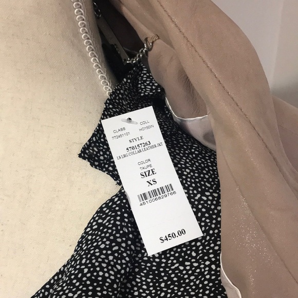 WHBM / Genuine Leather Jacket - Picture 8 of 8
